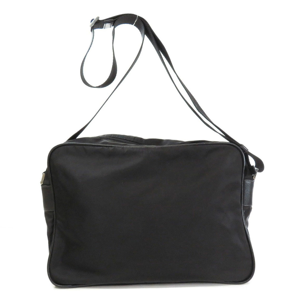 Prada bag Plate Tessuto Crossbody shoulder Black